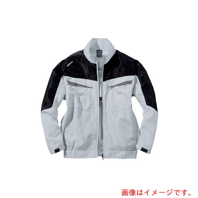 自重堂　空調服長袖ブルゾン　シルバ－　Ｌ　【品番：74140-036-L】