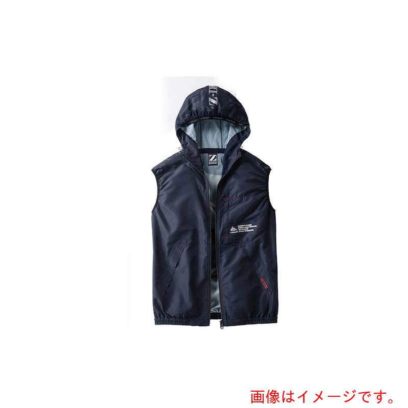 自重堂　空調服ベスト　ネ－ビ－　Ｌ　【品番：74250-011-L】