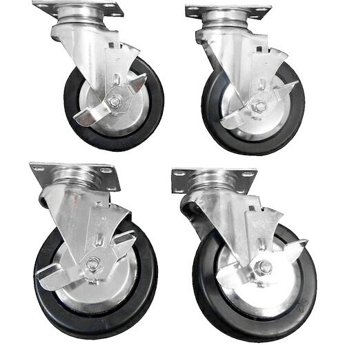 JTC Auto Tools　可動式キャスター１台分　（４個セット）　【品番：JTC3931-8】｜住設プロ　店