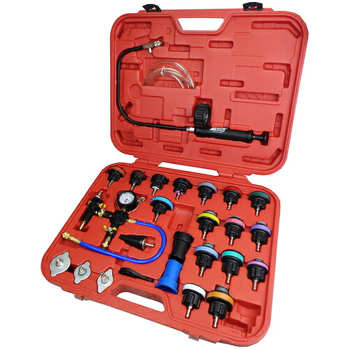 JTC Auto Tools ラジエターキャップ＆貯蔵タンクテスター クーラントチェンジャー付き添い人 【品番：JTC4842AJ】