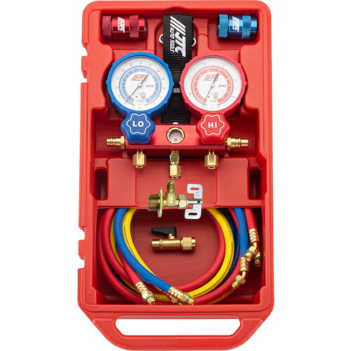 JTC Auto Tools 変わり種車用Ｒ１２３４ｙｆマニホールドゲージ 【品番：JTC4949H】