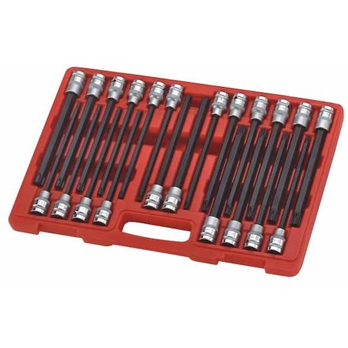 JTC Auto Tools　２２ＰＣＳ　１２．７ｍｍ　コンビネーションソケットビットセット　【品番：JTC5329】