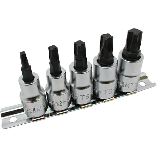 JTC Auto Tools　５ＰＣＳ　モートルクソケットセット　【品番：JTC7209】