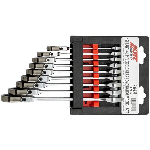 JTC Auto Tools ９ＰＣＳ ノンスリップギアレンチセット 【品番：JTC7218】
