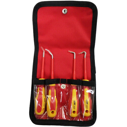 JTC Auto Tools　４ＰＣＳ　絶縁オイルシールフックセット　【品番：JTCI019】