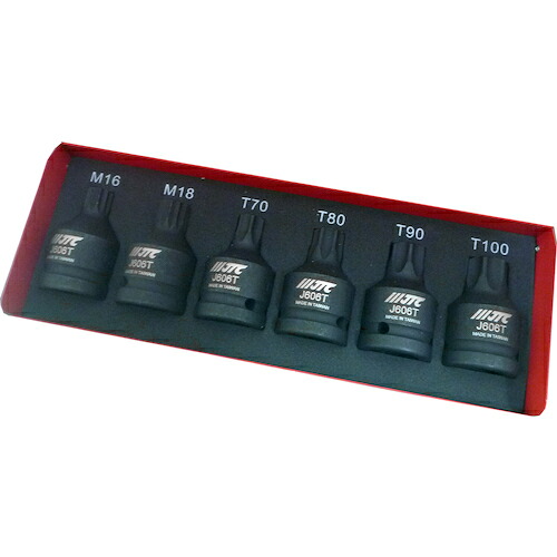 JTC Auto Tools １９粍差しひびき用はやりっ子＆スプラインソケット書き割り 【品番：JTCJ606T】