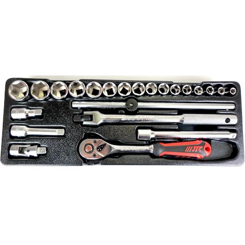 JTC Auto Tools ９．５ｍｍ ２３ＰＣＳソケットセット 【品番：JTCK3232】