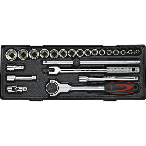 JTC Auto Tools　９．５ｍｍ　２３ＰＣＳソケットセット　【品番：JTCK3234】