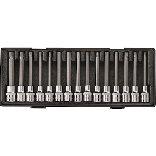 JTC Auto Tools １２．７粍 １５ＰＣＳディープソケットビットセット 【品番：JTCK4152】