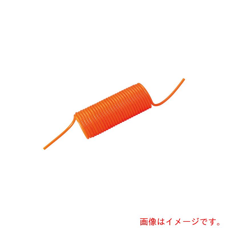 潤工社（Junkosha）　軟質ナイロンコイルチューブ　ＡＴ１　１５Ｘ１２Ｘ７．５　Ｃタイプ　橙　【10個】　【品番：AT1-12-7.5C】