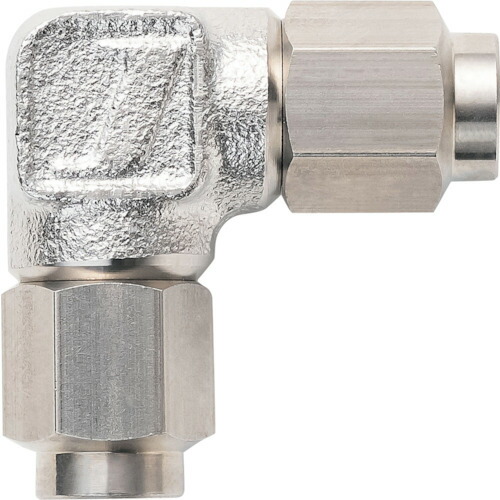 【メール便対応】潤工社（Junkosha）　ステンレス継手　ユニオンエルボ（ミリ系列）　１０×７．５ｍｍ　【品番：LU-10X7.5-SUS】