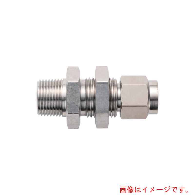 潤工社（Junkosha）　ステンレス継手　隔壁オスユニオン　１０×７．５ｍｍ　　ＰＴ１／８　【10個】　【品番：PUN-10X7.5-PT1/8-SUS】