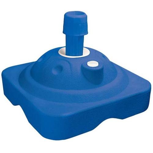 【別途送料あり】ジャストコーポレーション　まとめ買い　注水式ポールスタンド　１０Ｌ【青】５個入り　【品番：AM-FL500BL-B】