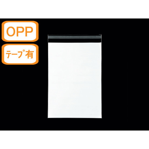 【別途貨物輸送あり】ジャスト会社企業 磁気テープ付き添い人片面澄み切った状ぶくろ ５０μ ＯＰＰ【角２】１０００枚 【品番：FW-O-OPPK2】