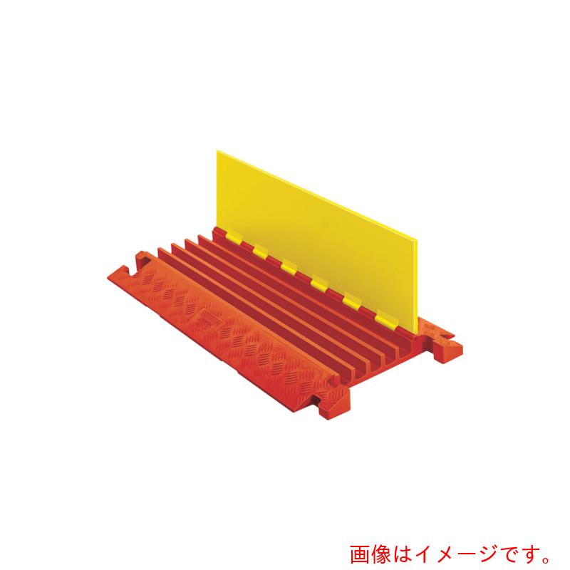 Justrite ＣＨＥＣＫＥＲＳ 軌跡 ラインバッカーケーブルプロテクタ 掛け目型電話線５本用 【品番：CPRL-4/5-Y】