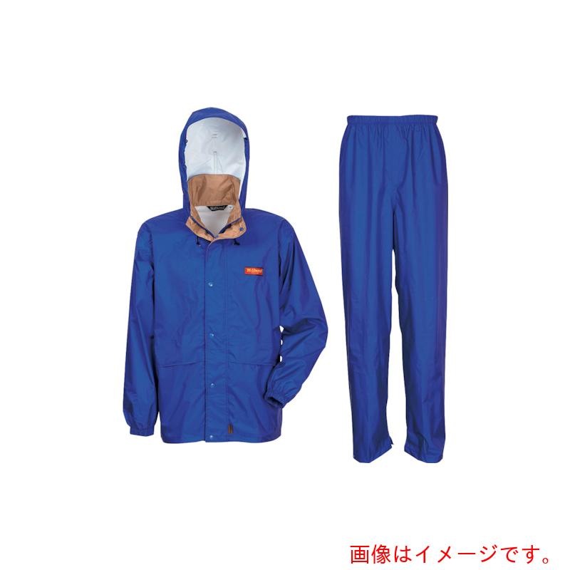 カジメイク　エントラントレインスーツ　ブルー　４Ｌ　【品番：7200-45-4L】