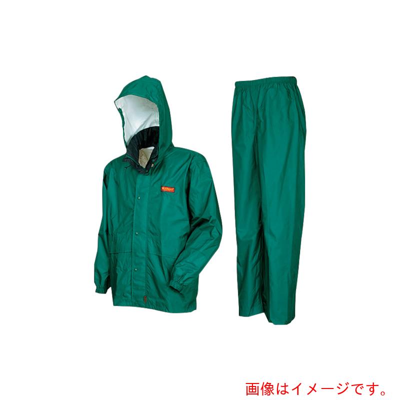 カジメイク エントラントレインスーツ 緑であること Ｍ 【品番：7200-56-M】 花・ガーデン・DIY-安全・保護用品