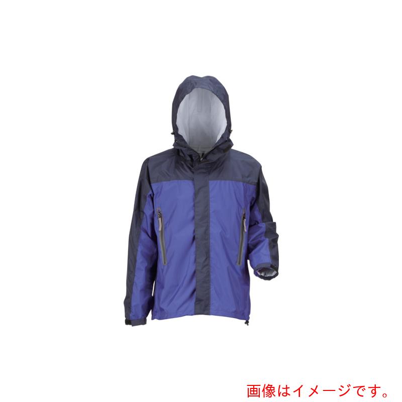 カジメイク　ＫＪレインパーカー　ブルー　ＬＬ　【品番：7710-45-LL】