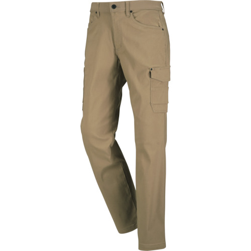 カジメイク　激ラクストレッチ防寒パンツ　サンドベージュ　Ｍ　【品番：8291-03-M】
