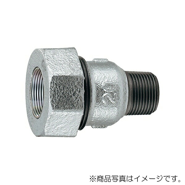 カクダイ　3管兼用ジョイント オスアダプター　白　【品番：649-846-50W】