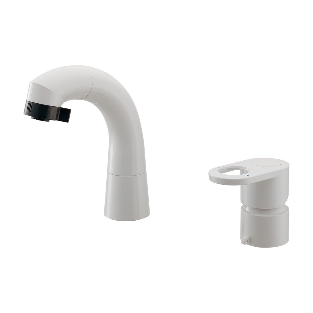 カクダイ　シングルレバー引出し混合栓　【品番：#JA-JL241SE05】
