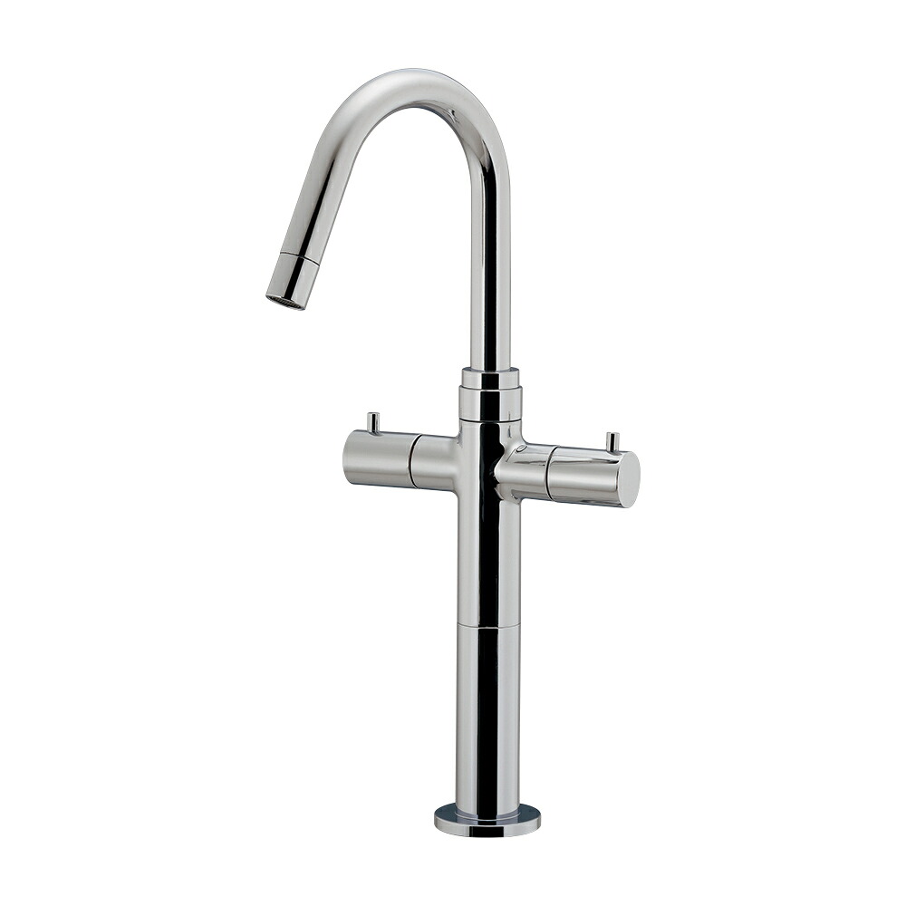 カクダイ　SWEEQ 2ハンドル混合栓（トール）　【品番：150-468】｜住設プロ　店