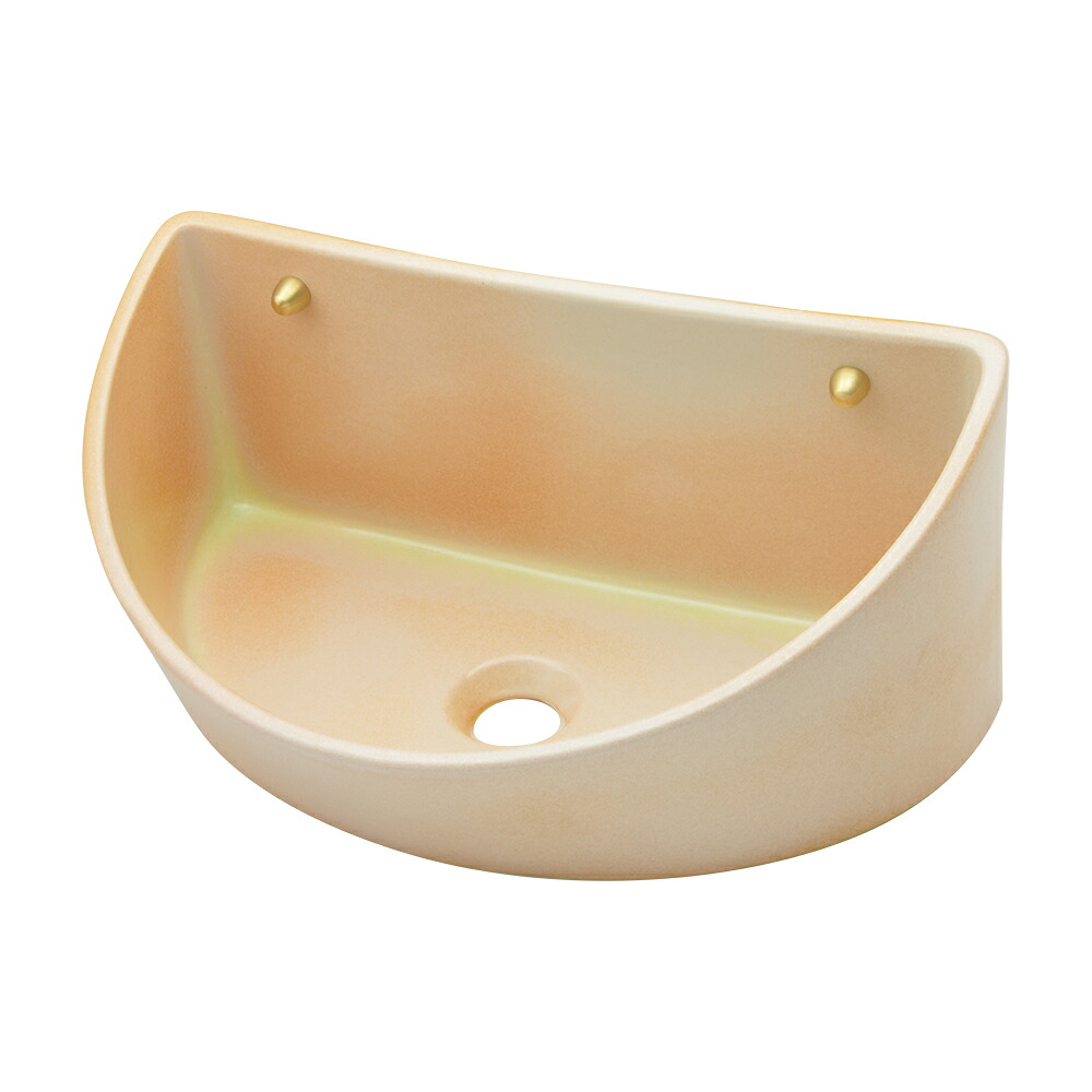 カクダイ　壁掛手洗器　江　【品番：493-191-W】