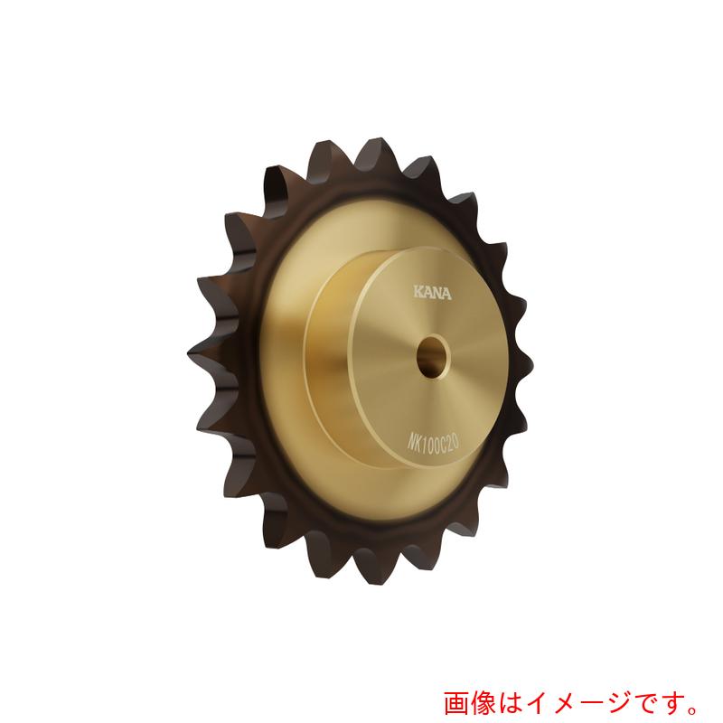 片山チエン（KANA） 鎖歯車 ＮＫ１００Ｃ２５（Ｈ） 【品番：NK100C25】