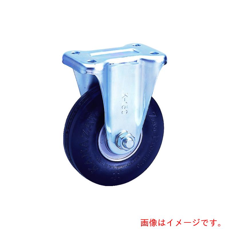 カナツー　ゼロプレッシャータイヤ　固定金具付　荷重８３．３　【品番：ZP-W 6X2.00HS-BK】