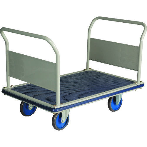 【別途送料あり】金沢車輛（KANAZAWA）　特大型スチール台車　両ハンドル固定式　【品番：NHT-503】
