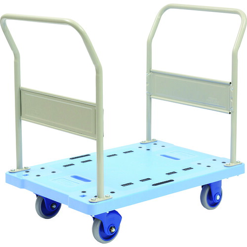 金沢車輛(KANAZAWA) 大型環境静音樹脂台車 両ハンドル固定式 【品番:NP-303GS】|住設プロ 店