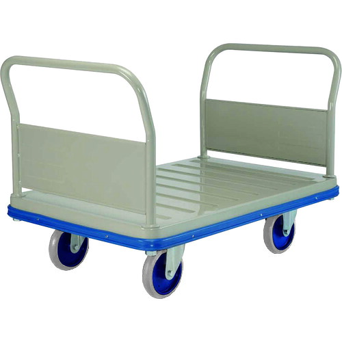 【別途送料あり】金沢車輛（KANAZAWA）　特大型ストロング台車（両ハンドル固定式）　【品番：STR-603】