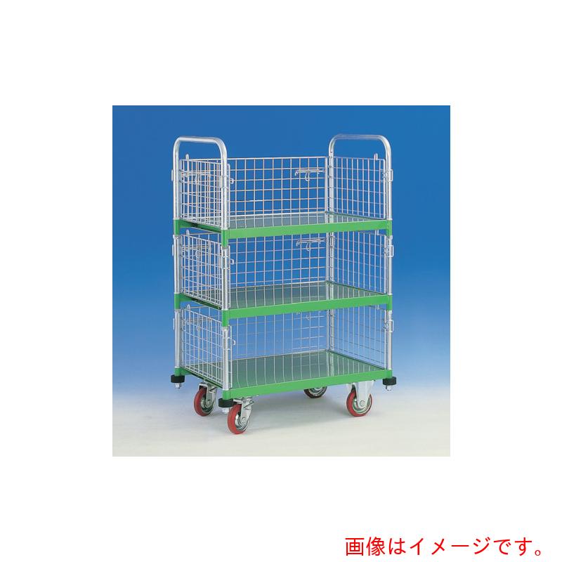 【別途送料あり】神戸車輛製作所（KANBE）　網付き台車　メッシュパックロール　６６１Ａ　【品番：661A】