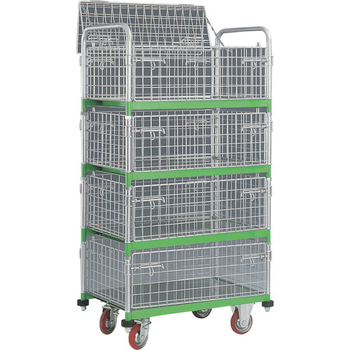 【別途送料あり】神戸車輛製作所（KANBE）　網付き台車　メッシュパックロール　６８９Ａ　【品番：689A】 107,910円