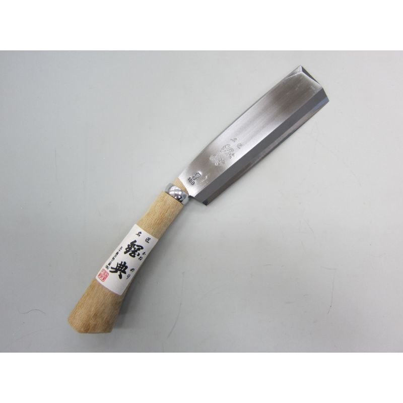 五十嵐刃物工業　鋼典 鋼付高級鞘鉈 コブ柄（片刃） 180mm鋼付高級鞘鉈　【品番：C-16】