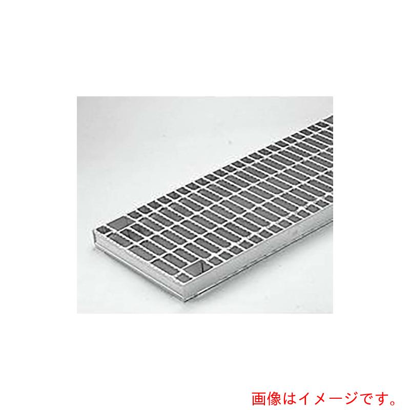 【別途貨物輸送あり】カネソウ（KANESO） スチール写真製グレーチング 雄捩子くっ付ける式 上滑り打ち切り飾りつけ付 くぐり抜ける溝用 【品番：HXBL-87075】