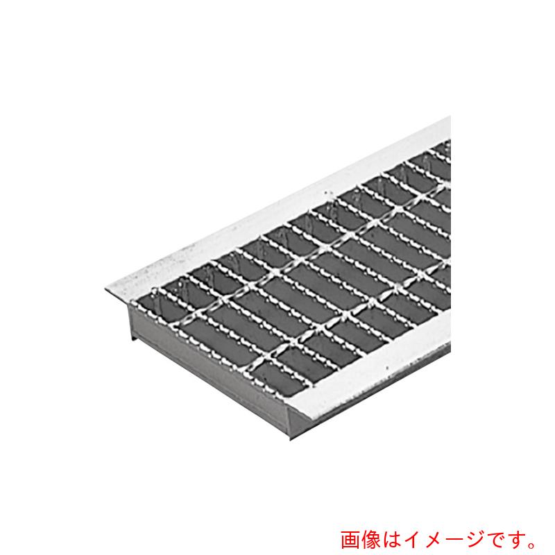 カネソウ（KANESO）　スチール製グレーチング　滑り止め模様付　歩道Ｕ字溝用　クッション付　【品番：HXHU-P-3650】