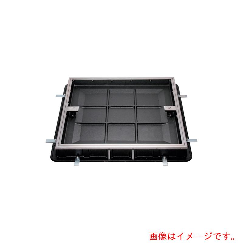 【別途貨物輸送あり】カネソウ（KANESO） ハラ－舗装用鉄蓋（かざり付ける用鉄蓋） 飾り気の無い密閉形 ステンレス鋼目地 瓦用 詰め直す深さ４０粍 【品番：MKSS-6-4555-HANDORUNASHI】
