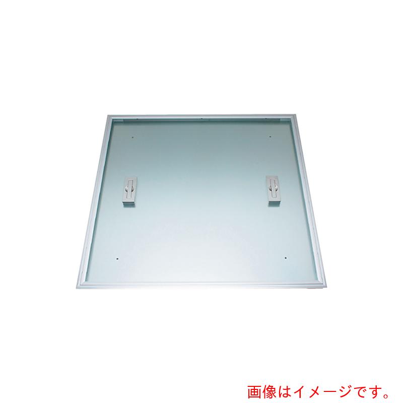 カネソウ（KANESO）　フロアーハッチ　フローリング床材用　屋内用　一般形　アルミニウム＋スチール製　アルミニウム目地　木下地用　一般住宅用　【品番：MOFO-300-12.5】