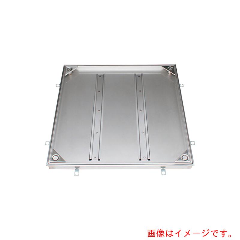 カネソウ（KANESO）　フロアーハッチ　充填用　屋内外用　密閉形（防水・防臭形）　ステンレス製　ボルト固定式　【品番：MSXM-M-500-HANDORUTSUKI】
