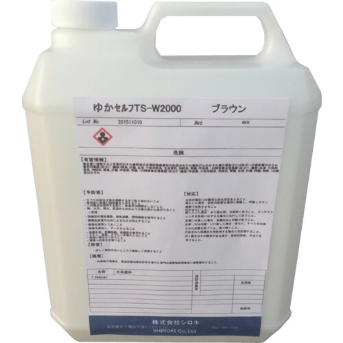 シロキコーポレーション シロキ ゆかセルフ 赤銅色 ４ＫＧ 【品番：7760204】