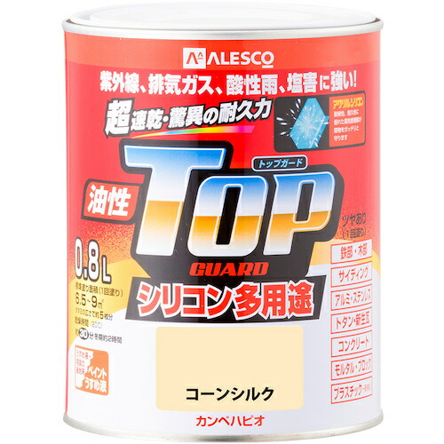 カンペハピオ（Kanpe Hapio）　油性トップガード　コーンシルク　０．８Ｌ　【品番：00017640671008】