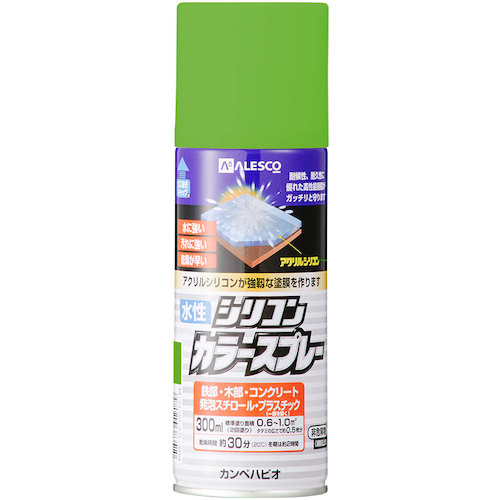 カンペハピオ（Kanpe Hapio） 水溶性ケイ素樹脂色合い吹きつける  ジェムグリーン ３００ＭＬ 【24個】 【品番：00507650862300】