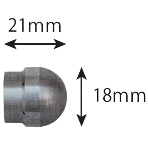 【別途貨物輸送あり】カン物の具 いの一番・ノズル１／４前に１此れから６孔 孔径１．０粍 【品番：KTN-8】