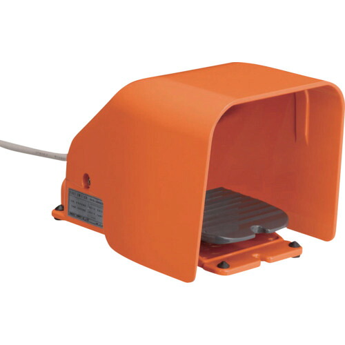 【別途送料あり】国際電業　フットスイッチ　ロック機構付産業用全カバータイプ　【品番：SFG-2TP5】