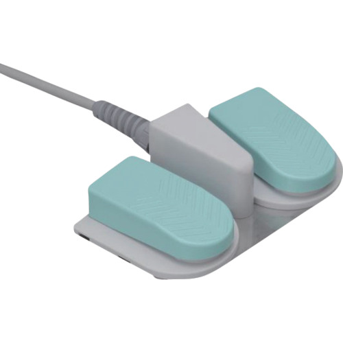 【別途貨物輸送あり】インターナショナル電業 フットスイッチ 雨合羽手合い 【品番：SFJ-1W-2】