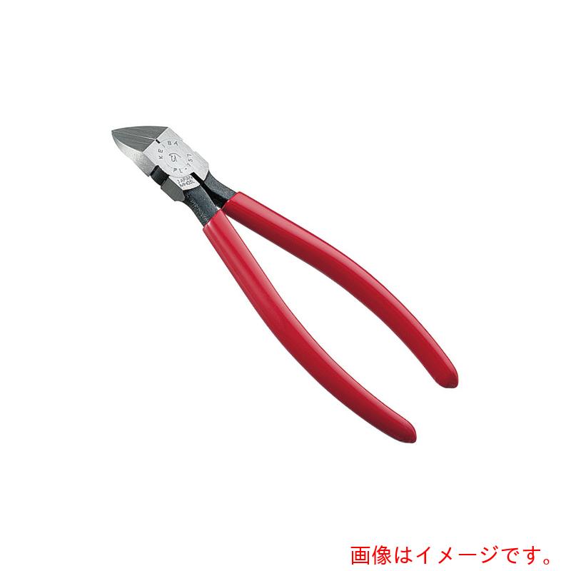 マルト長谷川工作所（KEIBA）　プラスチック用ニッパー　４５度タイプ（刃先：フラット）１７５　【品番：PL-757】