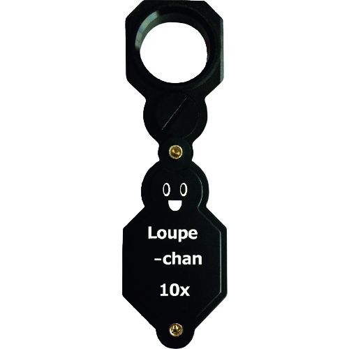 京葉光器　リーフ　ＬＥＤライト付繰出しルーペ　ルーペちゃん１０ｘ　【品番：CH-100】｜住設プロ　店