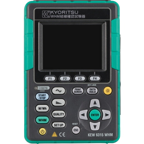 【別途送料あり】共立電気計器(KYORITSU) WHM結線確認試験機 【品番:KEW6315WHM】|住設プロ 店