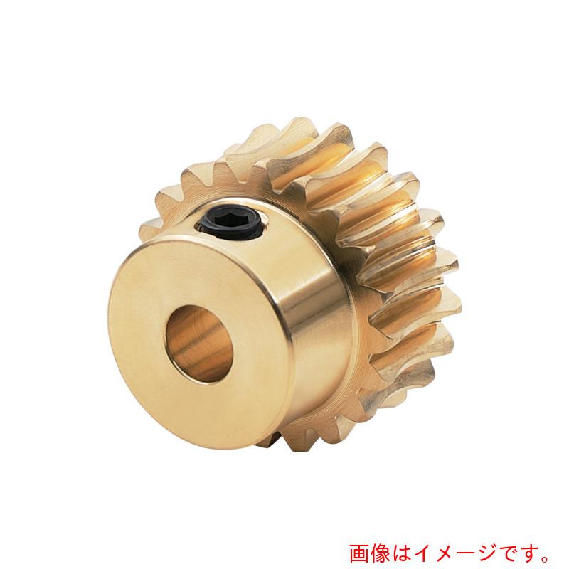 協育歯車工業（KG） ウォームホイール Ｇ１Ａ５０Ｌ１＋８ モジュール１．０ アルミニウム青銅鋳物 歯数５０ 穴径φ８ 【品番：G1A50L1+8】
